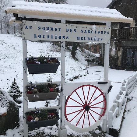 Bed and Breakfast Au Sommet Des Narcisses Albiez-Montrond Exterior foto