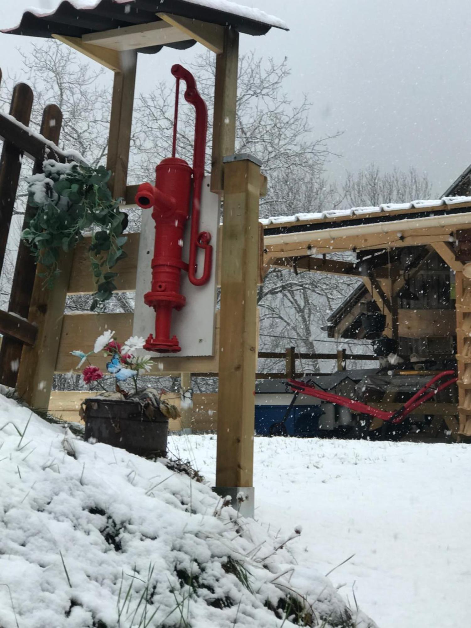 Bed and Breakfast Au Sommet Des Narcisses Albiez-Montrond Exterior foto